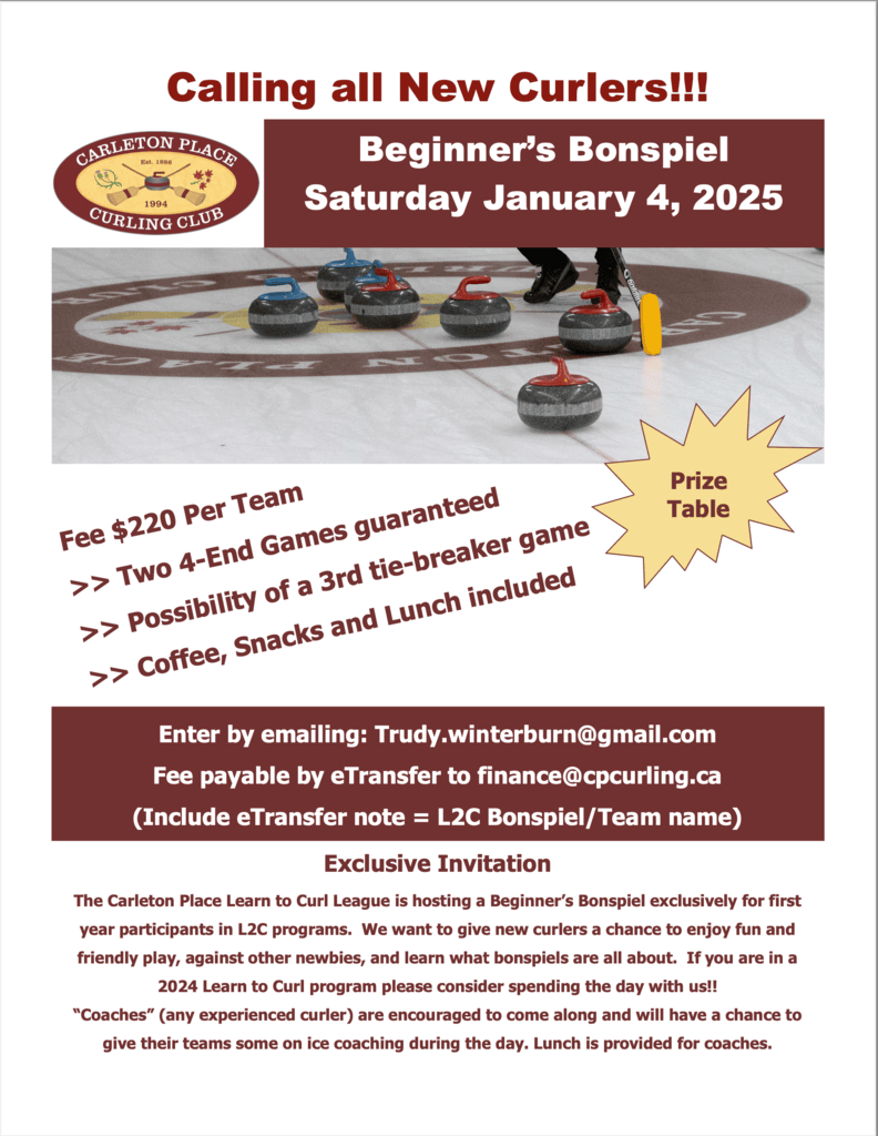 Carleton Place Beginner's Bonspiel