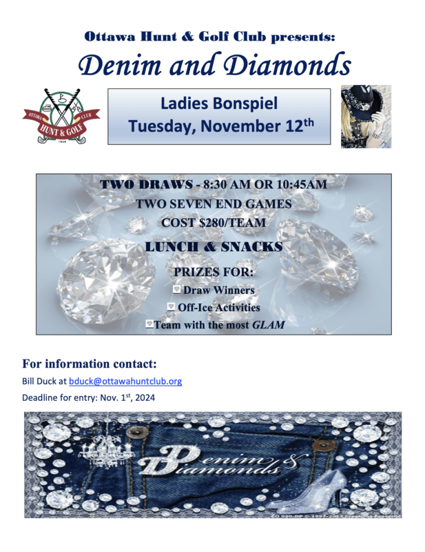 Denim and Diamonds Ladies Bonspiel