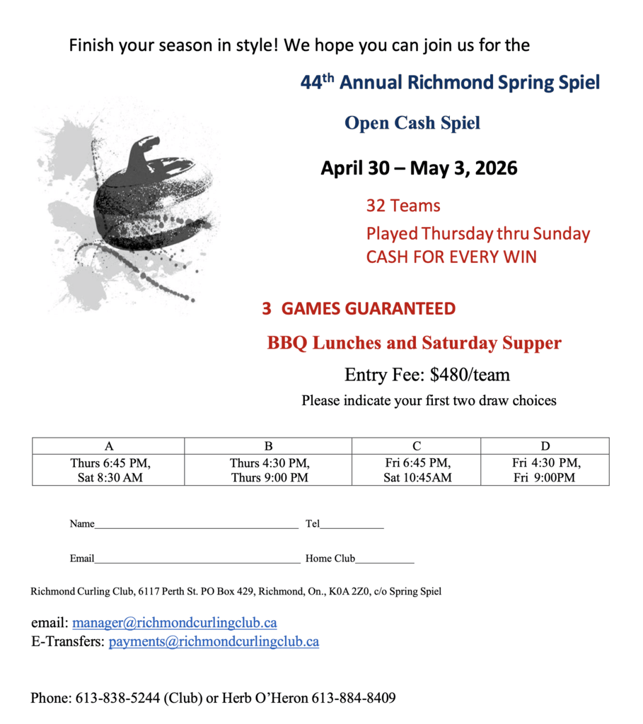 44th Annual Richmond Spring Spiel