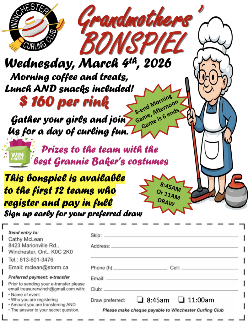 2026 Grandmothers' Bonspiel