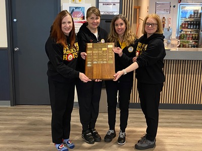 Team Douthwright with the Hamilton Shield