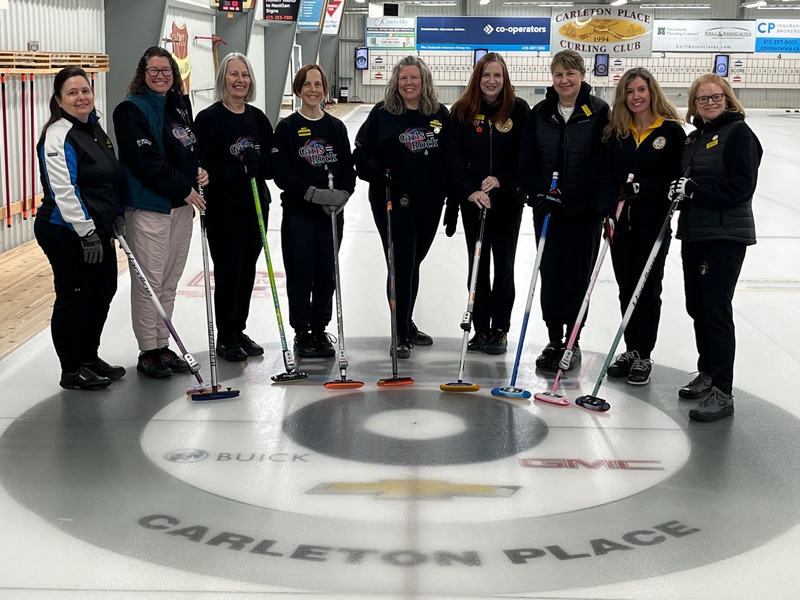 Teams McStravick and Douthwright competed at LCA U7 Bonspiel in Carleton Place